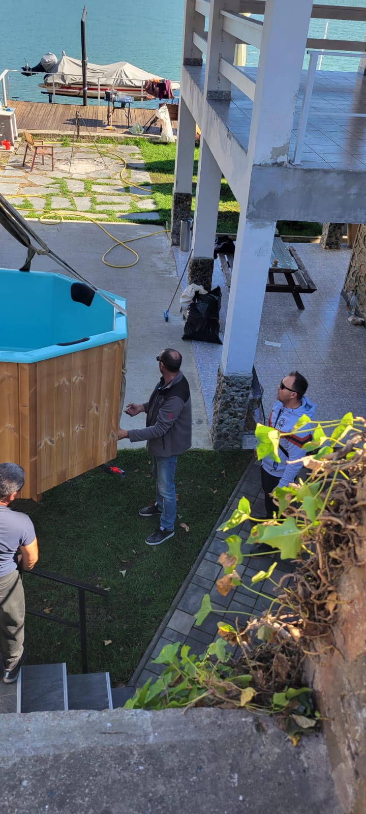 Proiect ciubăr, hot tub sau saună instalat de BSH Prodsalt — 108